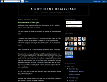 Tablet Screenshot of differentbrainspace.blogspot.com