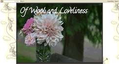 Desktop Screenshot of ofwoolandloveliness.blogspot.com