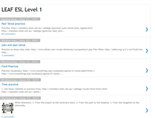 Tablet Screenshot of leafesl1.blogspot.com