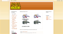 Desktop Screenshot of anacomics.blogspot.com