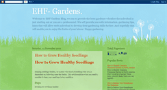 Desktop Screenshot of ehfgardens.blogspot.com
