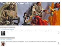 Tablet Screenshot of bluefairysworkshop.blogspot.com