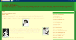 Desktop Screenshot of amusicadehoje.blogspot.com