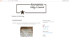 Desktop Screenshot of annbris.blogspot.com