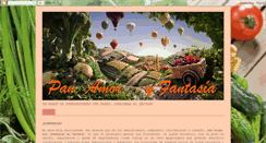 Desktop Screenshot of pan-amor-y-fantasia.blogspot.com