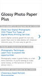 Mobile Screenshot of glossy-photo-paper-plus.blogspot.com