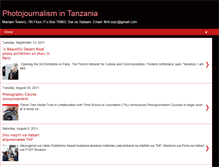 Tablet Screenshot of photojournalismtanzania.blogspot.com