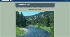 Desktop Screenshot of growinguprural.blogspot.com