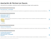 Tablet Screenshot of lossaucesmontecanal.blogspot.com