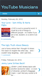 Mobile Screenshot of musicians-youtube.blogspot.com