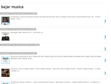 Tablet Screenshot of descargarmusicaundergrown.blogspot.com