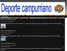 Tablet Screenshot of deportecampurriano.blogspot.com