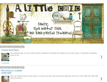 Tablet Screenshot of alittlechic.blogspot.com