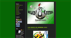 Desktop Screenshot of golazofutbol.blogspot.com