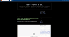 Desktop Screenshot of hodgeworld.blogspot.com