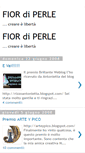Mobile Screenshot of fiordiperle.blogspot.com