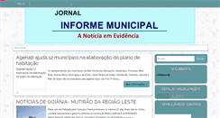 Desktop Screenshot of jornalinformemunicipal.blogspot.com