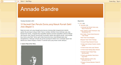 Desktop Screenshot of annadesandre.blogspot.com