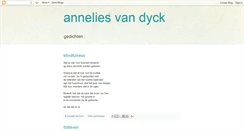 Desktop Screenshot of anneliesvandyck.blogspot.com