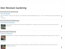 Tablet Screenshot of deerresistantplants.blogspot.com