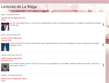 Tablet Screenshot of lecturasdelamaga.blogspot.com