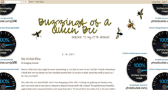 Desktop Screenshot of buzzingsofaqueenbee.blogspot.com
