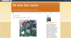 Desktop Screenshot of mygardenart.blogspot.com