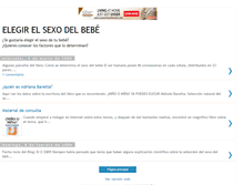 Tablet Screenshot of elegirelsexodelbebe.blogspot.com