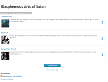 Tablet Screenshot of blasphemousartsofsatan.blogspot.com