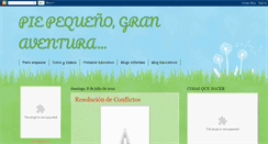 Desktop Screenshot of piepequenogranaventura.blogspot.com