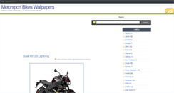 Desktop Screenshot of motorsportbikes-wallpapers.blogspot.com