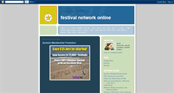 Desktop Screenshot of festivalnetwork.blogspot.com