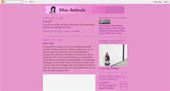 Desktop Screenshot of missattitude7.blogspot.com