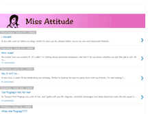 Tablet Screenshot of missattitude7.blogspot.com