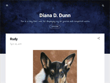 Tablet Screenshot of dianaddunn.blogspot.com