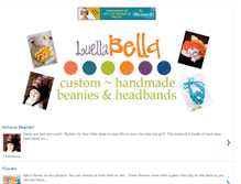 Tablet Screenshot of luellabellabeanies.blogspot.com