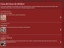 Tablet Screenshot of casademulher.blogspot.com