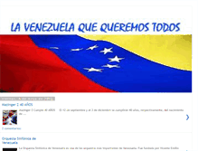 Tablet Screenshot of lavenezueladetodos.blogspot.com