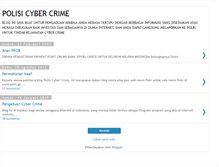 Tablet Screenshot of polisi-cyber-crime.blogspot.com