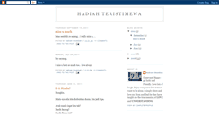 Desktop Screenshot of hadiahteristimewa.blogspot.com