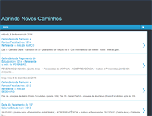 Tablet Screenshot of abrindosnovoscaminhos.blogspot.com