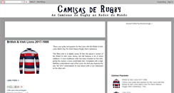 Desktop Screenshot of camisasderugby.blogspot.com