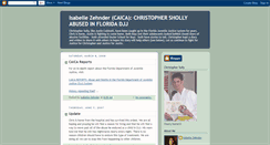 Desktop Screenshot of christophersholly.blogspot.com