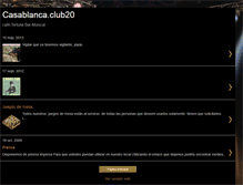 Tablet Screenshot of casablancaclub20.blogspot.com