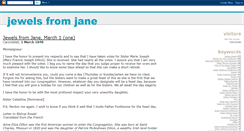Desktop Screenshot of jewelsfromjane.blogspot.com