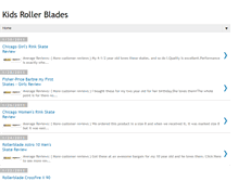 Tablet Screenshot of kids-roller-blades.blogspot.com