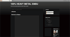 Desktop Screenshot of heavyembu.blogspot.com