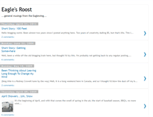 Tablet Screenshot of eaglesroost.blogspot.com