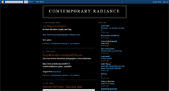 Desktop Screenshot of contemporaryradiance.blogspot.com