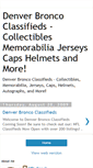 Mobile Screenshot of denverbroncoclassifieds.blogspot.com